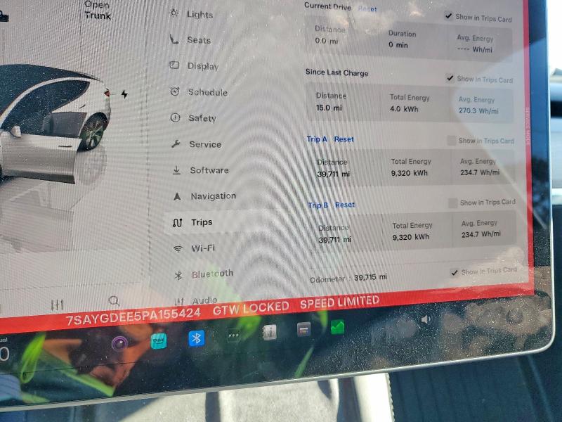 Продаж на аукціоні авто 2023 Tesla Model Y, vin: 7SAYGDEE5PA155424, номер лоту: 52059936