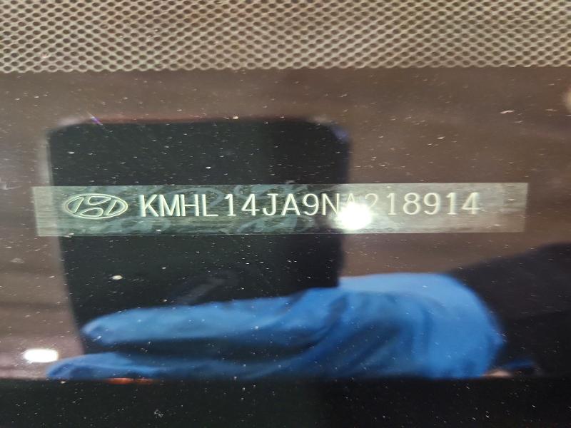 2022 Hyundai Sonata მანქანა იყიდება აუქციონზე, vin: KMHL14JA9NA218914, აუქციონის ნომერი: 54170486