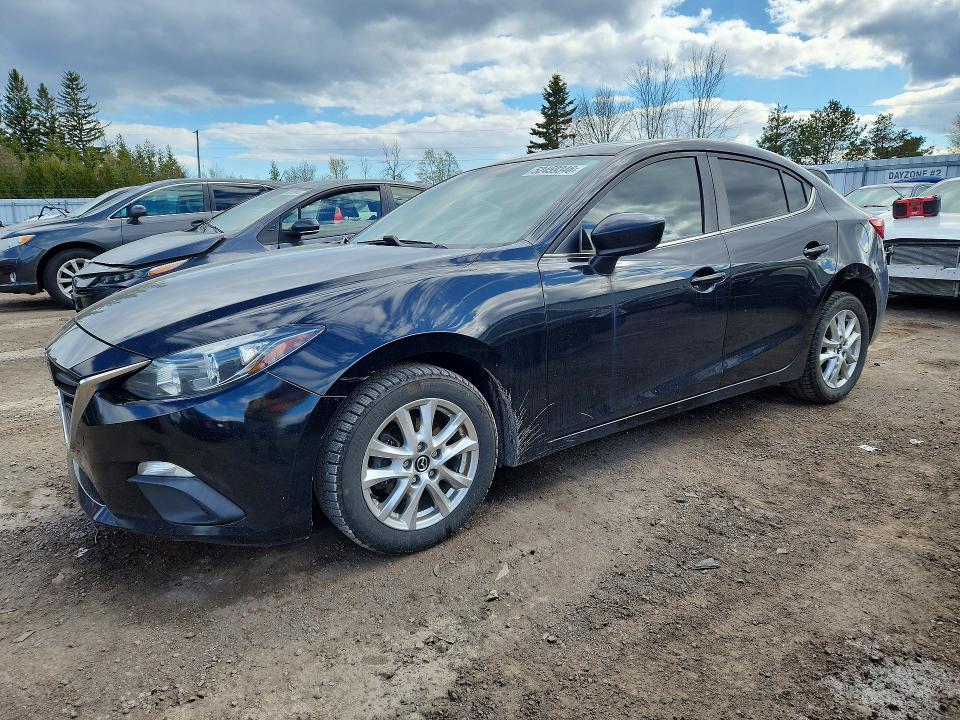 52459346 :رقم المزاد ، 3MZBM1V75FM159317 vin ، 2015 Mazda 3 مزاد بيع