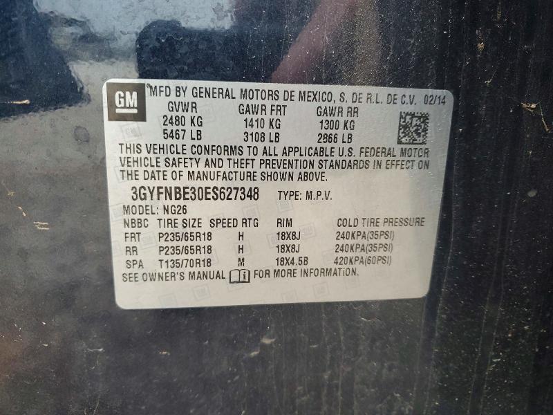 Продажа на аукционе авто 2014 Cadillac Srx, vin: 3GYFNBE30ES627348, номер лота: 53175176