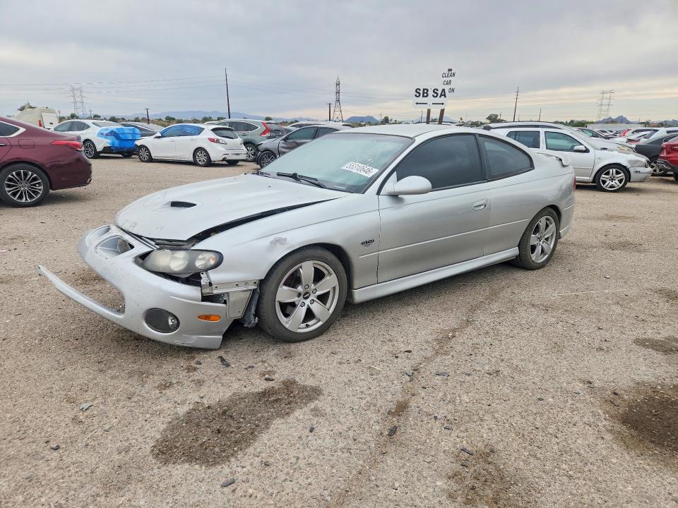 55310646 :رقم المزاد ، 6G2VX12U45L368914 vin ، 2005 Pontiac Gto مزاد بيع