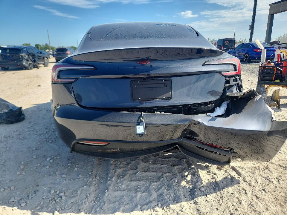 2026 Tesla Model 3 მანქანა იყიდება აუქციონზე, vin: 5YJ3E1EA5TF160208, აუქციონის ნომერი: 52136546