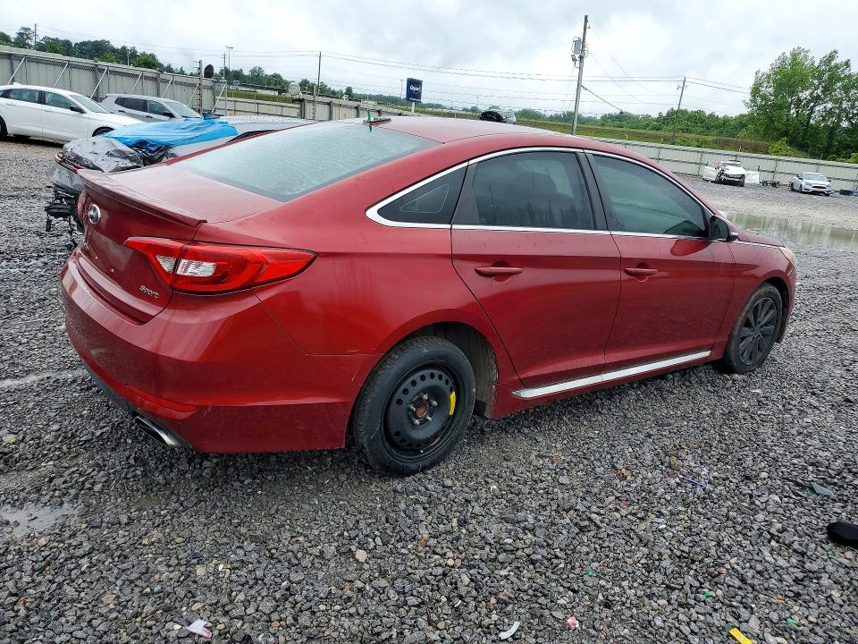 54814306 :رقم المزاد ، 5NPE34AF5FH051951 vin ، 2015 Hyundai Sonata مزاد بيع