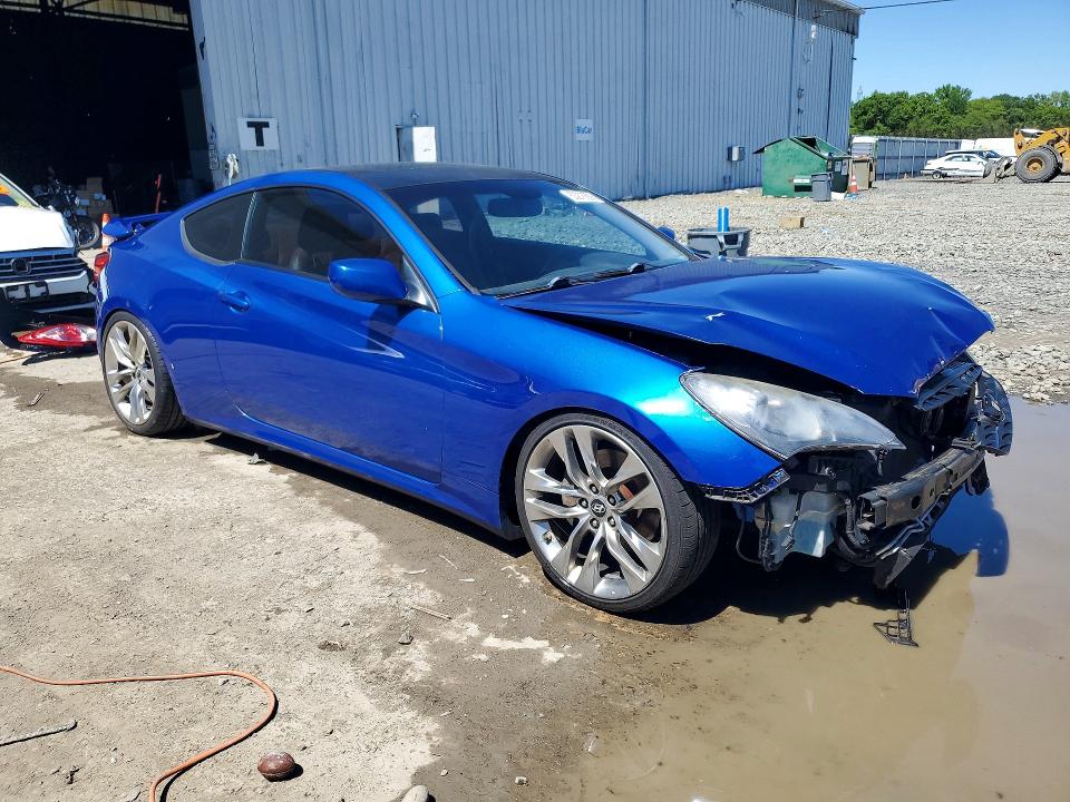 2010 Hyundai Genesis Coupe მანქანა იყიდება აუქციონზე, vin: KMHHT6KD8AU019379, აუქციონის ნომერი: 53278656