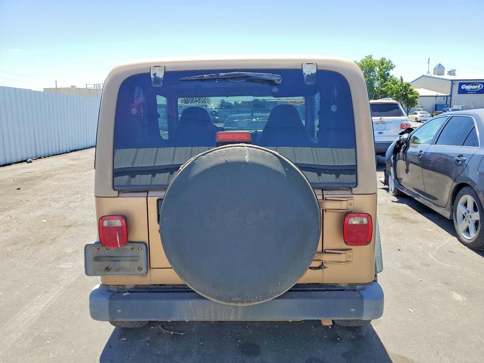 52848086 :رقم المزاد ، 1J4FY19S3XP446538 vin ، 1999 Jeep Wrangler / Tj مزاد بيع