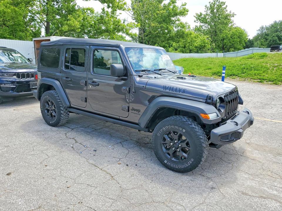 Продаж на аукціоні авто 2021 Jeep Wrangler Unlimited, vin: 1C4HJXDN5MW817014, номер лоту: 54659926