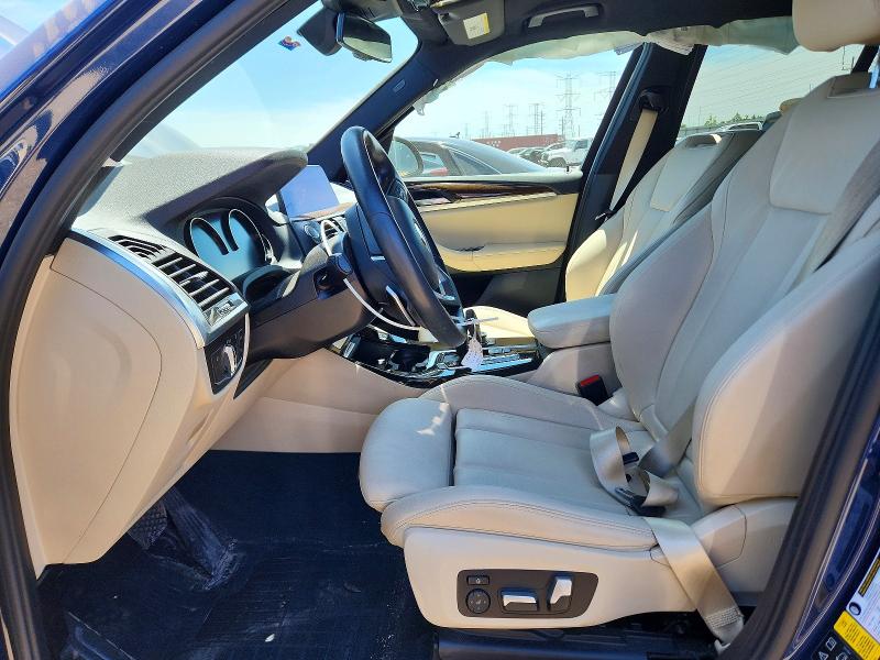 2021 Bmw X3 მანქანა იყიდება აუქციონზე, vin: 5UXTY5C02M9E87106, აუქციონის ნომერი: 55072186