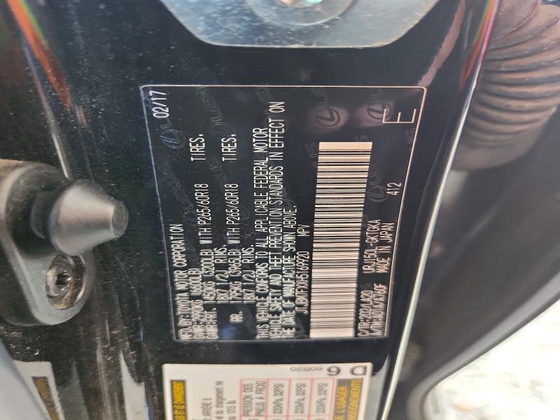 52602596 :رقم المزاد ، JTJBM7FXXH5169920 vin ، 2017 Lexus Gx مزاد بيع