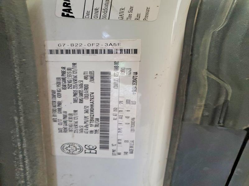 Продажа на аукционе авто 2017 Ford Transit, vin: 1FTBW2XM0HKA79374, номер лота: 51487646