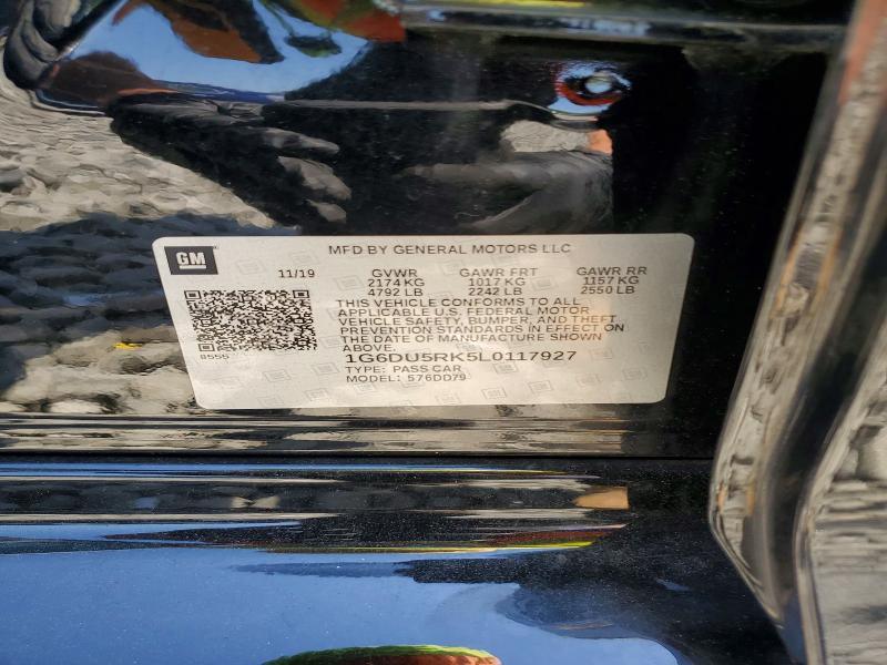 Продаж на аукціоні авто 2020 Cadillac Ct5, vin: 1G6DU5RK5L0117927, номер лоту: 54053406