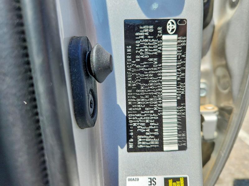 52043896 :رقم المزاد ، 5YFB4MDE8SP248614 vin ، 2025 Toyota Corolla مزاد بيع