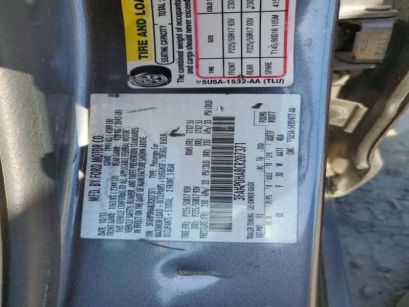 Aukcja sprzedaży 2012 Ford Fusion, vin: 3FAHP0HA8CR207371, numer aukcji: 51847206