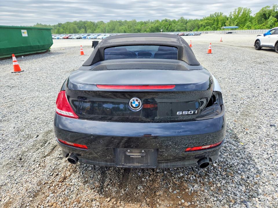 52290536 :رقم المزاد ، WBAEB5C56AC225119 vin ، 2010 Bmw 650 مزاد بيع
