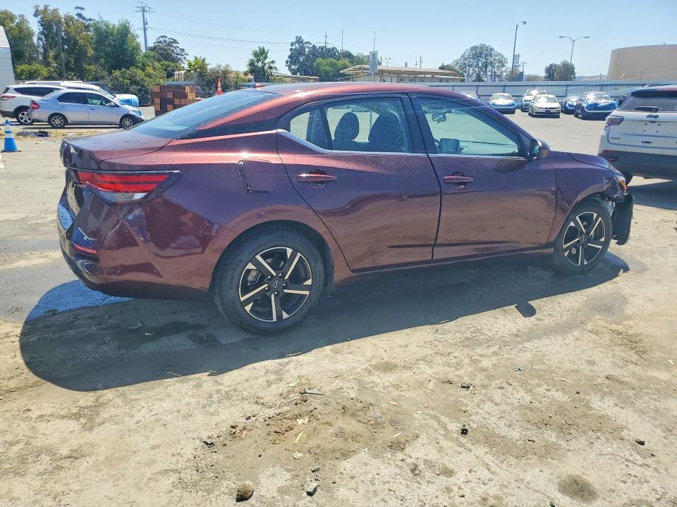 54013686 :رقم المزاد ، 3N1AB8CV3SY288807 vin ، 2025 Nissan Sentra مزاد بيع