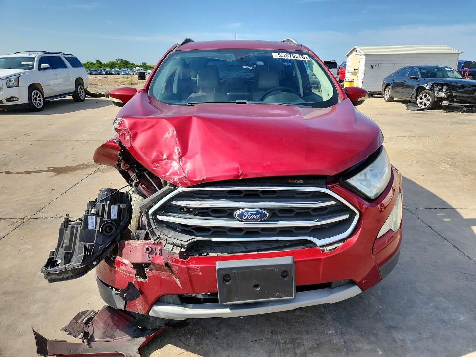 55379376 :رقم المزاد ، MAJ6S3KL7KC309937 vin ، 2019 Ford Ecosport مزاد بيع