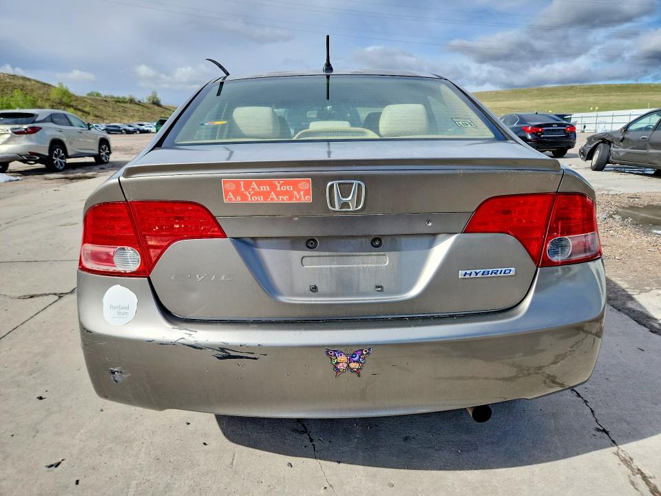 53845796 :رقم المزاد ، JHMFA36237S012660 vin ، 2007 Honda Civic مزاد بيع