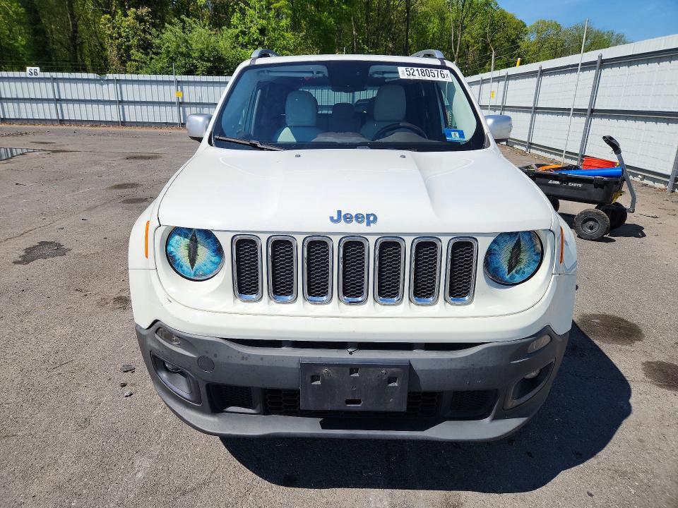 Aukcja sprzedaży 2016 Jeep Renegade, vin: ZACCJBDT4GPD06259, numer aukcji: 52180576