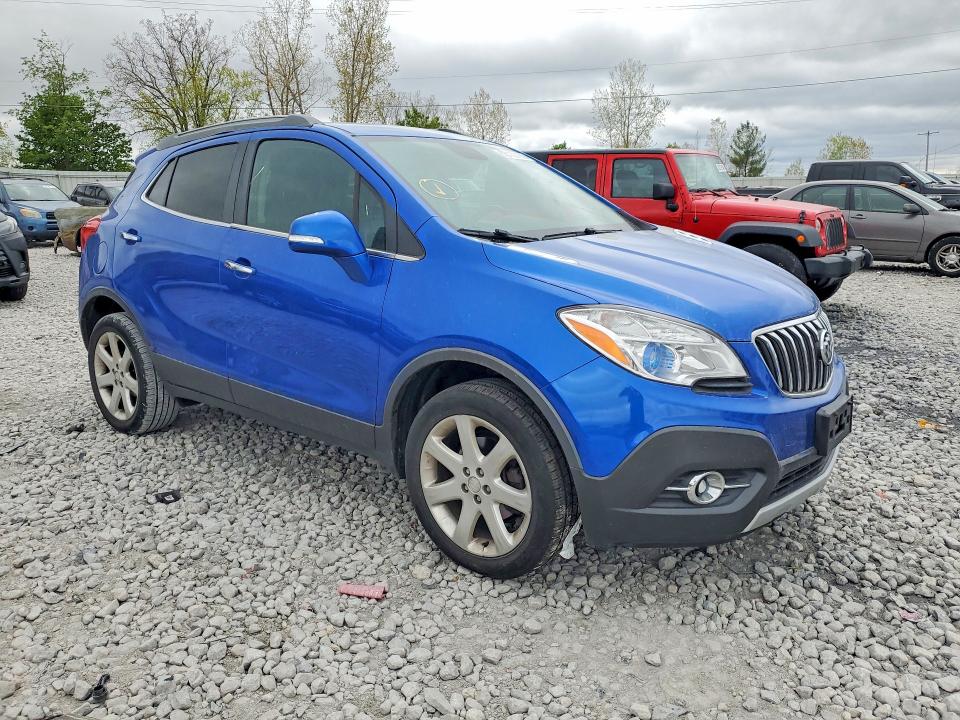 53100166 :رقم المزاد ، KL4CJGSB0FB252923 vin ، 2015 Buick Encore مزاد بيع
