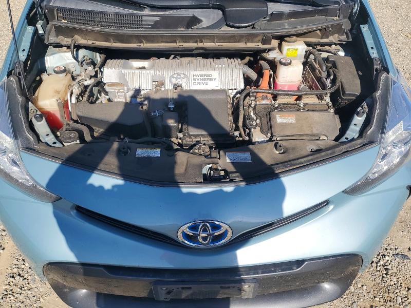 2017 Toyota Prius V მანქანა იყიდება აუქციონზე, vin: JTDZN3EU1HJ062809, აუქციონის ნომერი: 52095386