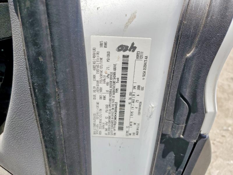 Продаж на аукціоні авто 2019 Ford Transit, vin: 1FTYR2CM0KKB88433, номер лоту: 53920586