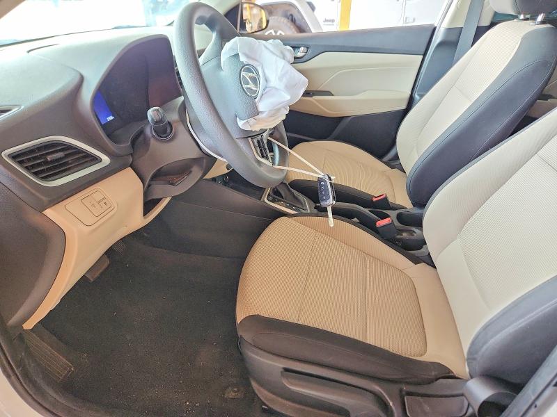 2022 Hyundai Accent მანქანა იყიდება აუქციონზე, vin: 3KPC24A64NE158289, აუქციონის ნომერი: 55115466
