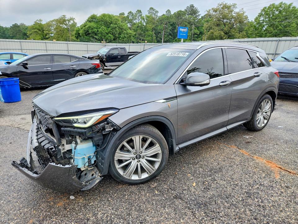 52518716 :رقم المزاد ، 3PCAJ5CA7MF104818 vin ، 2021 Infiniti Qx50 مزاد بيع