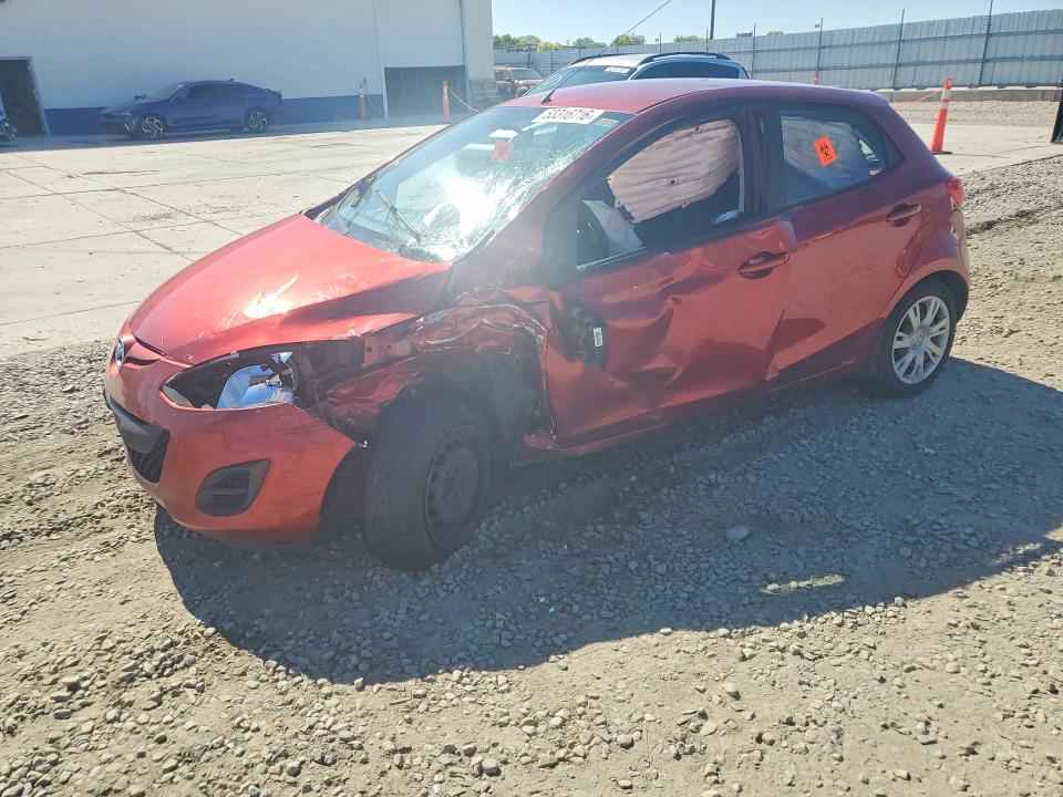 53316716 :رقم المزاد ، JM1DE1KY6E0185223 vin ، 2014 Mazda Mazda2 مزاد بيع