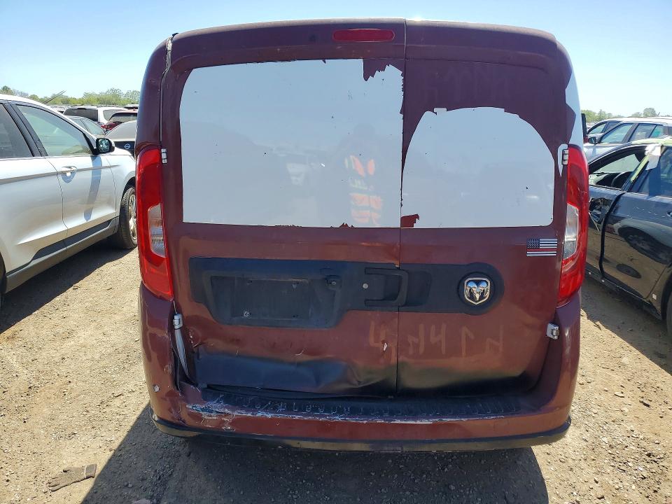 52690046 :رقم المزاد ، ZFBHRFBB2K6N09147 vin ، 2019 Ram Promaster City مزاد بيع