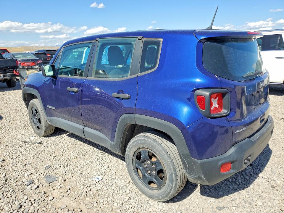2018 Jeep Renegade მანქანა იყიდება აუქციონზე, vin: ZACCJBAB5JPG89129, აუქციონის ნომერი: 54226786