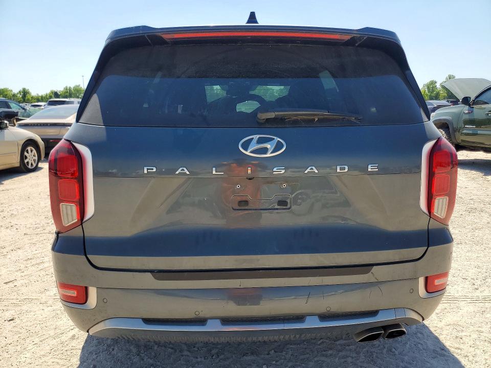 53575486 :رقم المزاد ، KM8R74HE2NU445314 vin ، 2022 Hyundai Palisade مزاد بيع