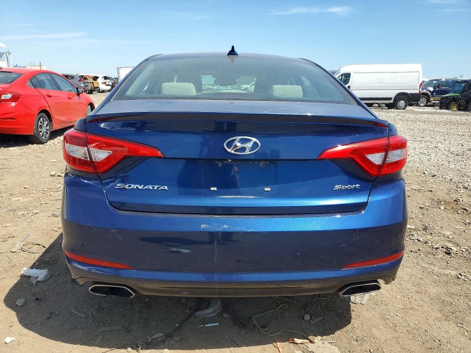 2017 Hyundai Sonata მანქანა იყიდება აუქციონზე, vin: 5NPE34AF2HH539712, აუქციონის ნომერი: 53029106