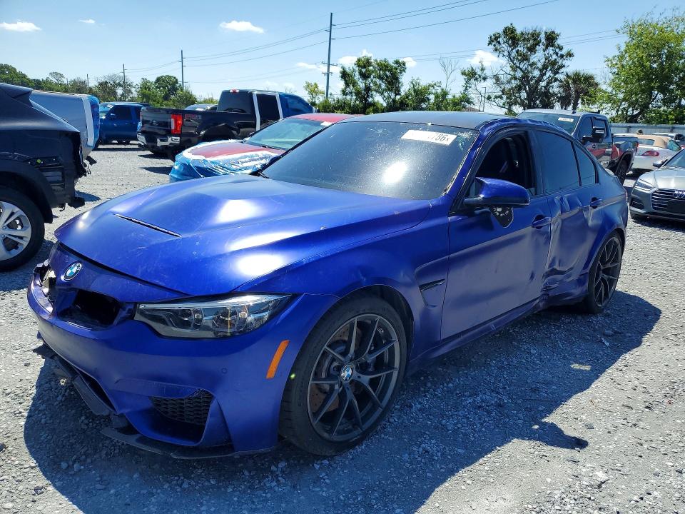 2018 Bmw M3 მანქანა იყიდება აუქციონზე, vin: WBS8M9C56J5K99607, აუქციონის ნომერი: 52331786
