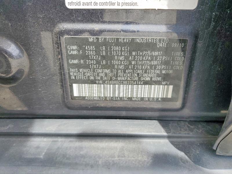 Продажа на аукционе авто 2011 Subaru Outback, vin: 4S4BRBCC9B3354144, номер лота: 52876216