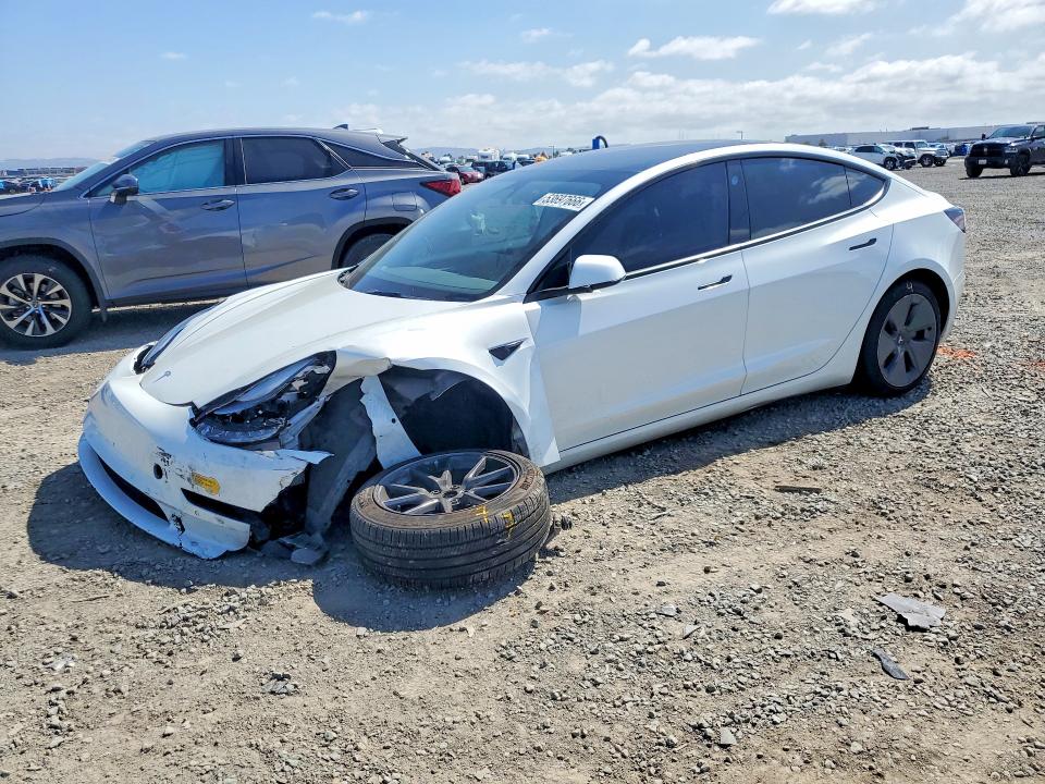 Продажа на аукционе авто 2022 Tesla Model 3, vin: 5YJ3E1EA5NF316234, номер лота: 53697666