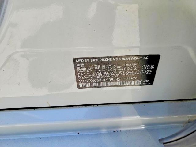 51814596 :رقم المزاد ، 5UXCX4C54KLS38442 vin ، 2019 Bmw X7 مزاد بيع