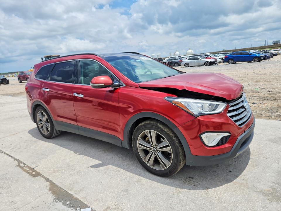 2014 Hyundai Santa Fe მანქანა იყიდება აუქციონზე, vin: KM8SR4HF9EU081283, აუქციონის ნომერი: 54912866