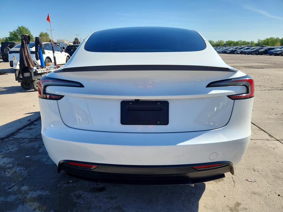 53298496 :رقم المزاد ، 5YJ3E1ET7SF965529 vin ، 2025 Tesla Model 3 مزاد بيع