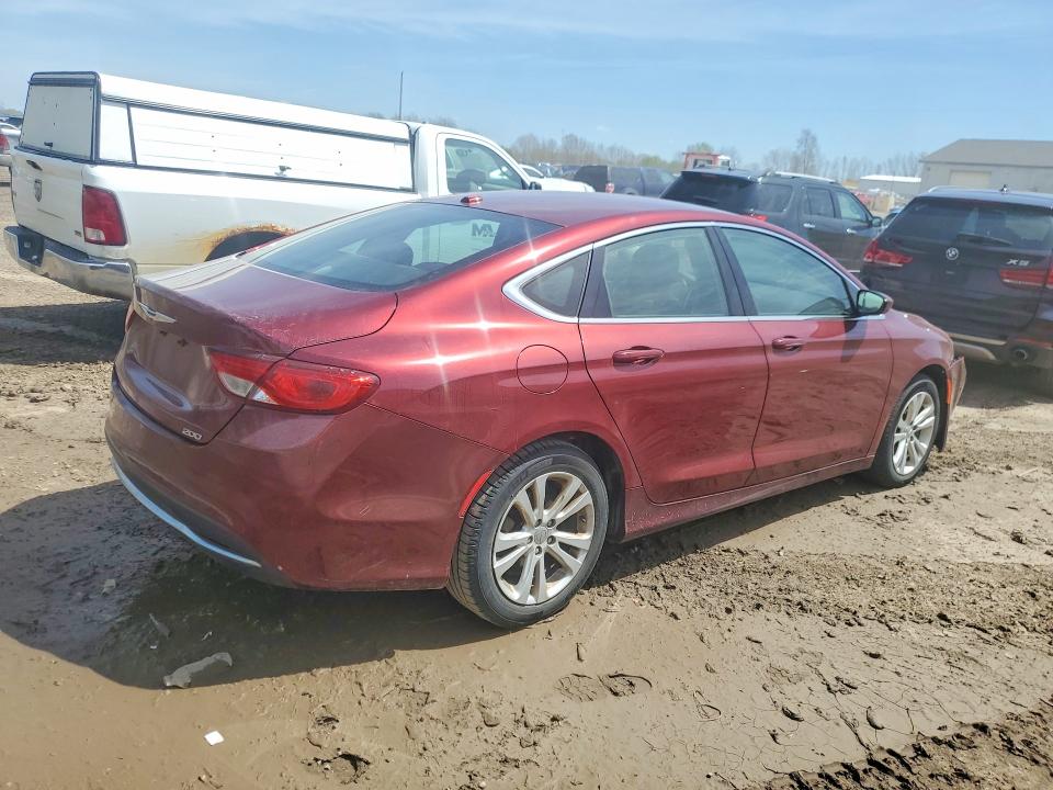 52050816 :رقم المزاد ، 1C3CCCAB8FN605003 vin ، 2015 Chrysler 200 مزاد بيع