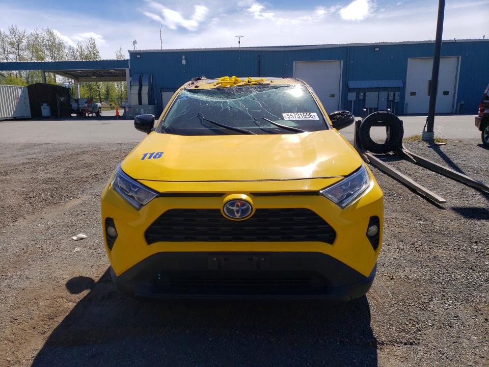Auction sale of the 2021 Toyota Rav4 Hybrid, vin: 2T3B6RFV3MW021392, lot number: 55731696