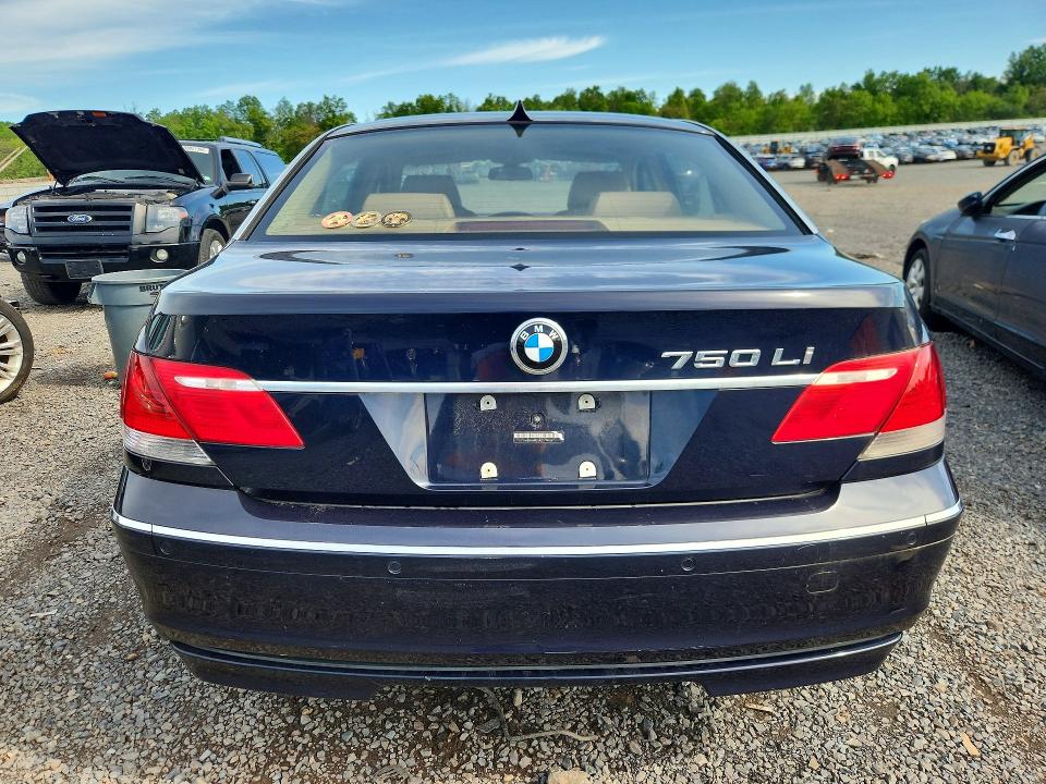 54781246 :رقم المزاد ، WBAHN835X7DT74738 vin ، 2007 Bmw 750 مزاد بيع