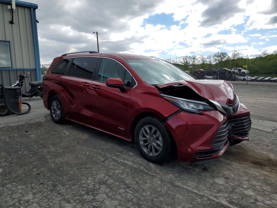 Aukcja sprzedaży 2021 Toyota Sienna, vin: 5TDKRKEC4MS066387, numer aukcji: 53539346