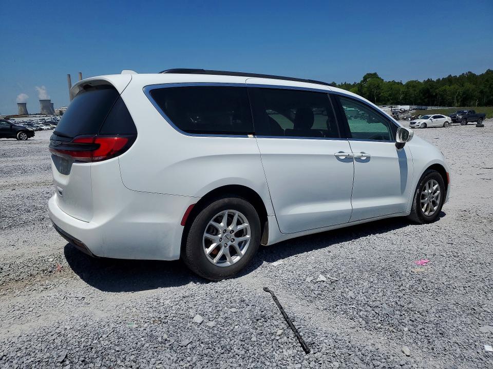 53617596 :رقم المزاد ، 2C4RC1BGXNR197111 vin ، 2022 Chrysler Pacifica مزاد بيع