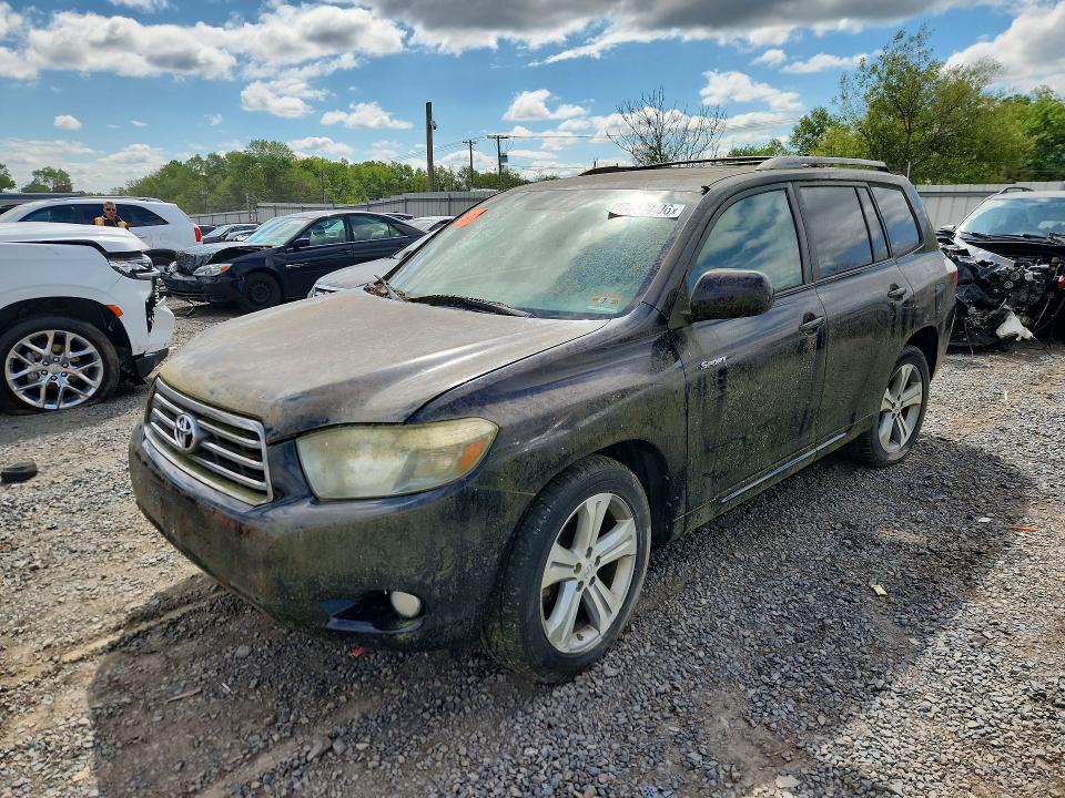 53536896 :رقم المزاد ، JTEES43A782002352 vin ، 2008 Toyota Highlander مزاد بيع