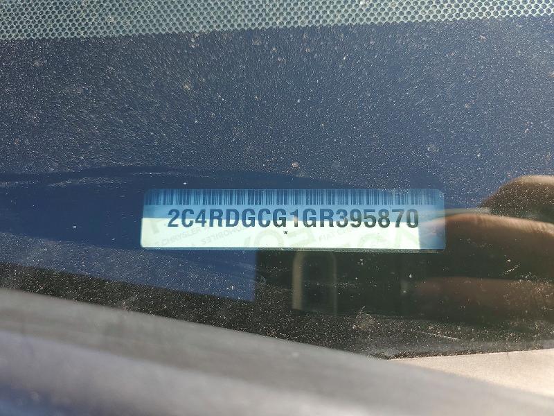 Продажа на аукционе авто 2016 Dodge Grand Caravan, vin: 2C4RDGCG1GR395870, номер лота: 54710166