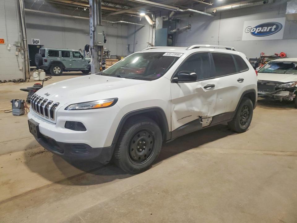 2016 Jeep Cherokee მანქანა იყიდება აუქციონზე, vin: 1C4PJMAB5GW175984, აუქციონის ნომერი: 53572886