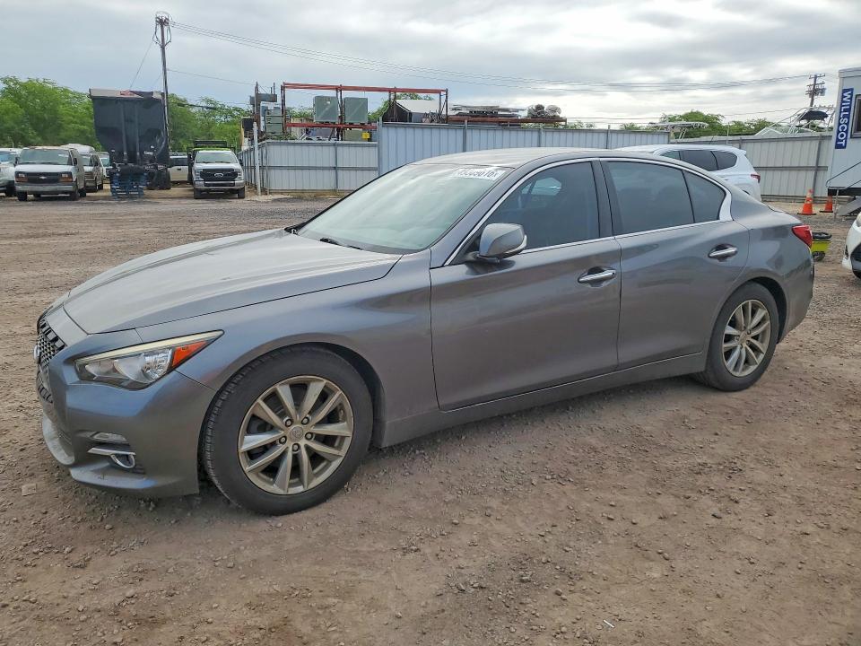 49309616 :رقم المزاد ، JN1BV7AP9FM337690 vin ، 2015 Infiniti Q50 مزاد بيع