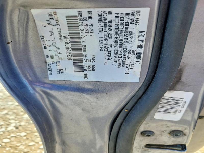 Aukcja sprzedaży 2006 Ford Taurus, vin: 1FAFP56U66A156338, numer aukcji: 55362206