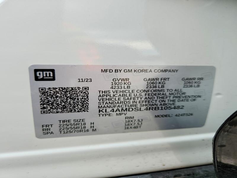 Продаж на аукціоні авто 2024 Buick Encore Gx, vin: KL4AMDSL4RB105482, номер лоту: 54601636