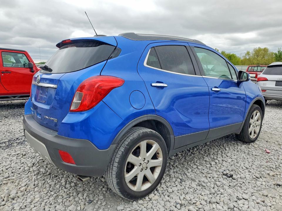53100166 :رقم المزاد ، KL4CJGSB0FB252923 vin ، 2015 Buick Encore مزاد بيع