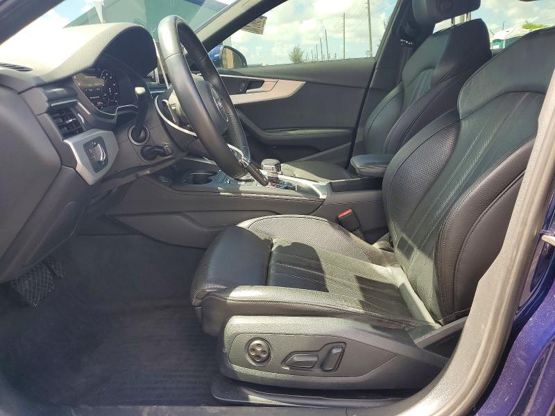 2019 Audi A4 მანქანა იყიდება აუქციონზე, vin: WAUENAF42KA114101, აუქციონის ნომერი: 54179396